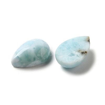 Natural Larimar Cabochons G-E616-03A-1