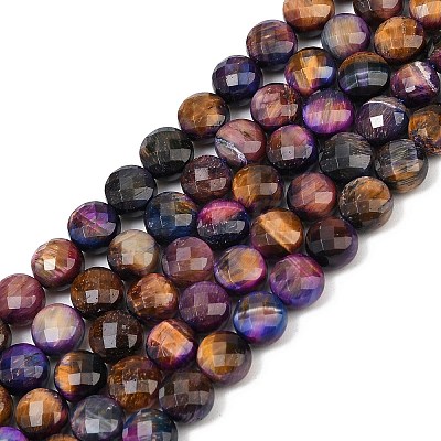 Natural Tiger Eye Beads Strands G-F812-B03-01B-1