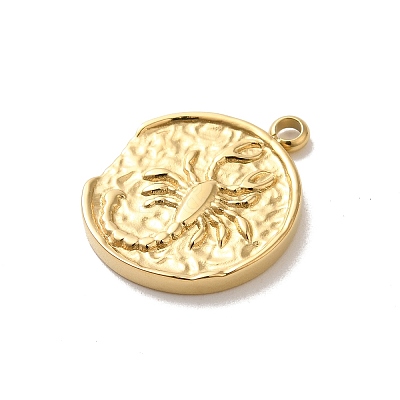 304 Stainless Steel Pendants STAS-B074-08G-10-1