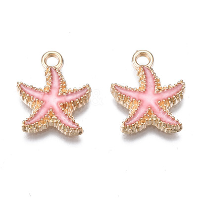 Alloy Enamel Pendants X-ENAM-S121-023-1