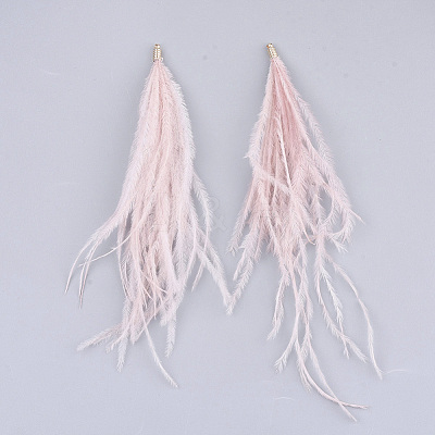 Ostrich Feather Tassel Big Pendant Decorations FIND-S302-08D-1