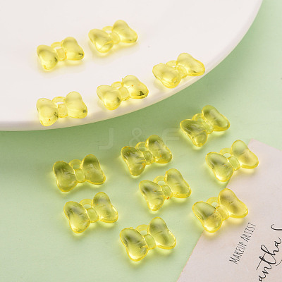 Transparent Acrylic Pendants TACR-T024-02BA-916-1
