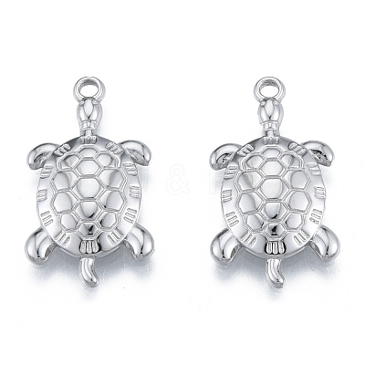 Non-Tarnish 304 Stainless Steel Pendants STAS-N098-198P-1