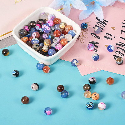 DIY Stretch Bracelet Making Kit DIY-FW0001-36-1