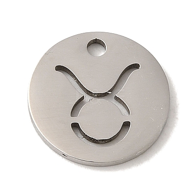 Non-Tarnish 201 Stainless Steel Charms STAS-E217-10P-02-1