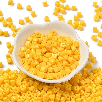 Baking Paint Glass Bead SEED-H002-K-D301-1