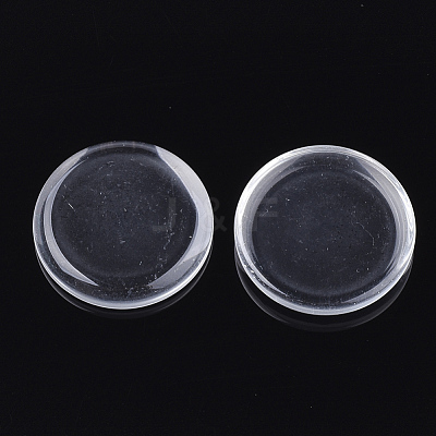 Transparent Glass Cabochons GGLA-Q043-01-1