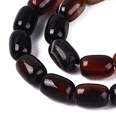 Natural Agate Beads Strands G-N356-02B-02-1
