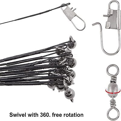 Steel Fishing Wire Leaders FIND-FH0001-02A-1