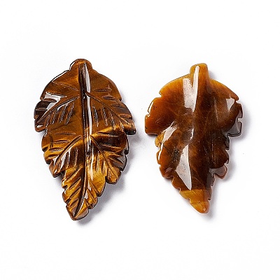 Natural Tiger Eye Pendants G-I336-01-18-1