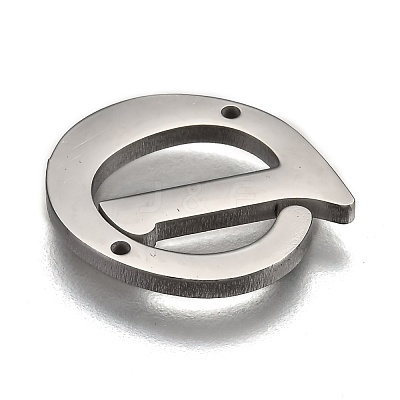Non-Tarnish 304 Stainless Steel Links Connectors STAS-Y006-60P-D-1