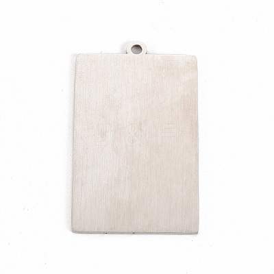 Non-Tarnish 201 Stainless Steel Pendants STAS-S105-LA211-21-1
