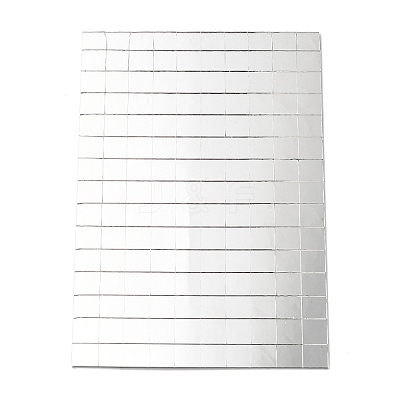 (Defective Closeout Sale: Broken Corner) Self Adhesive Glass Cabochons DIY-XCP0002-77-1