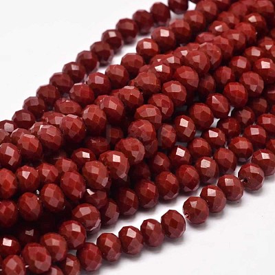 Glass Beads Strands GLAA-I033-8mm-11-1