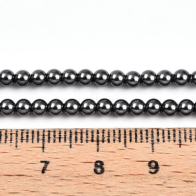 Baking Paint Pearlized Glass Pearl Bead Strands HY-N002-3mm-A02-1