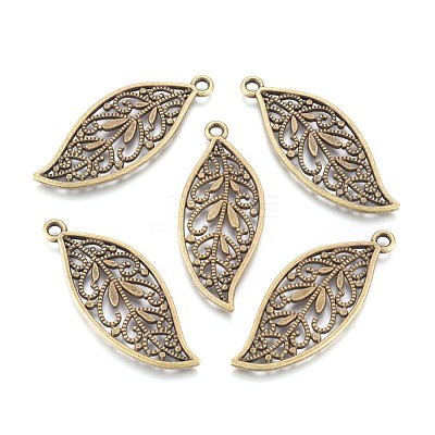 Tibetan Style Alloy Pendants TIBEP-TAC0001-02AB-1