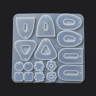 DIY Silicone Pendant Molds DIY-G079-12A-1