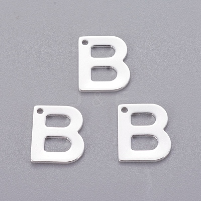 201 Stainless Steel Charms STAS-L232-007B-1