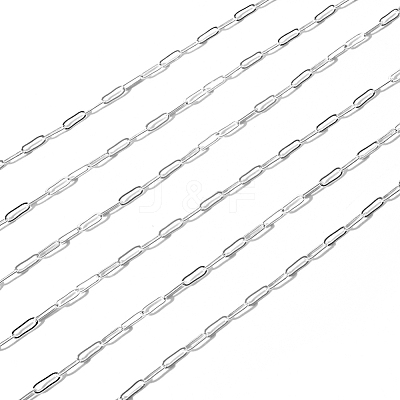 Brass Paperclip Chains CHC-T008-07S-1