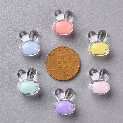 Transparent Acrylic Beads TACR-S152-05A-1