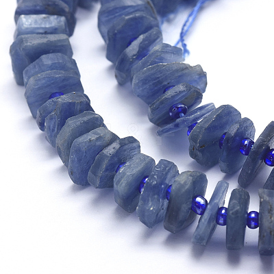 Natural Kyanite/Cyanite/Disthene Beads Strands G-K221-02A-1