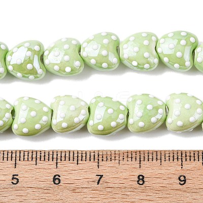Handmade Porcelain Beads PORC-K010-07A-1