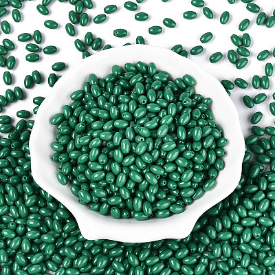 Baking Paint Glass Seed Beads SEED-T007-15O-1