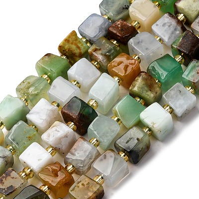 Natural Serpentine Beads Strands G-G053-B21-01-1