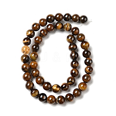 Natural Tiger Eye Beads Strands Z0RQX012-1