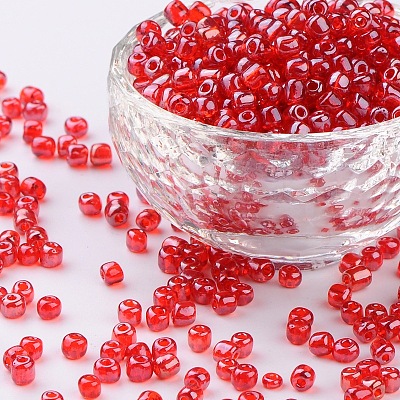 (Repacking Service Available) Glass Seed Beads SEED-C015-4mm-105B-1