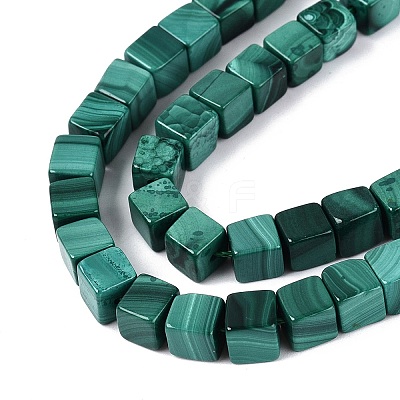 Natural Malachite Beads Strands G-Q608-24-1