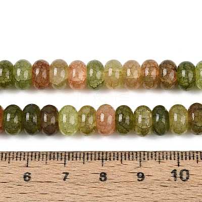 Glass Beads Strands GLAA-N059-5x8mm-30-1