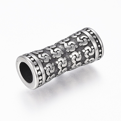 304 Stainless Steel Magnetic Clasps with Glue-in Ends STAS-F130-41AS-1