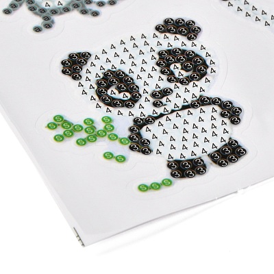 DIY Animal Theme Diamond Painting Stickers Kits For Kids DIY-O016-15-1