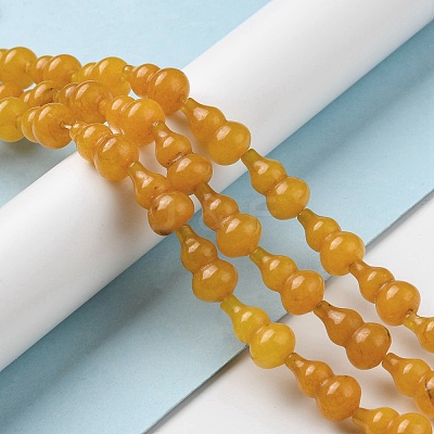 Natural White Jade Beads Strands G-C039-B06-1