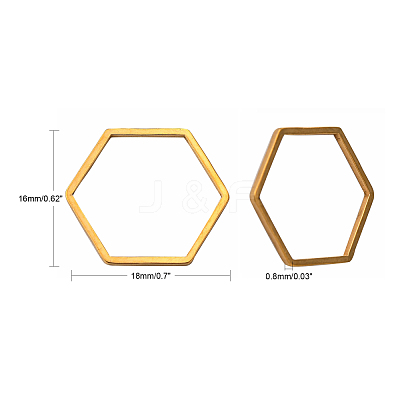 304 Stainless Steel Linking Ring X-STAS-S079-25B-1
