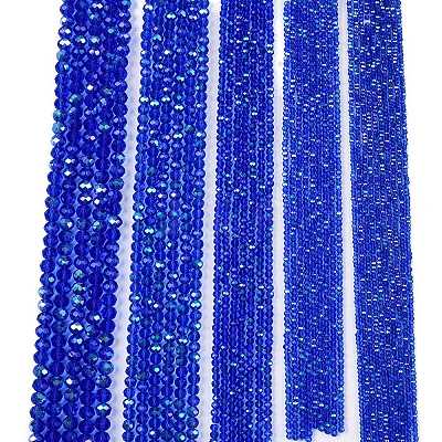 Electroplate Glass Beads Strands LS-EGLA-A044-T6mm-L31-1
