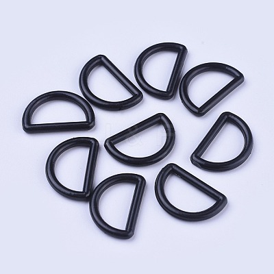 Plastic D Rings LS-KY-WH0018-02H-1