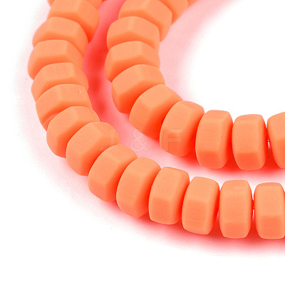 Handmade Polymer Clay Beads Strand CLAY-T021-01L-1