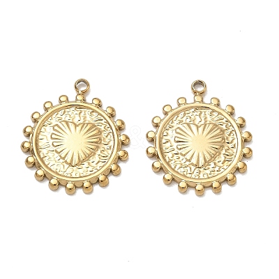 304 Stainless Steel Pendants SA-CBAF1D5-01G-F-1