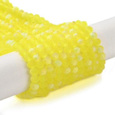 Transparent Glass Beads Strands LS-EGLA-A044-T3mm-MB29-1