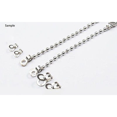 Tarnish Resistant 304 Stainless Steel Ball Chain Connectors LS-STAS-R089-04-1
