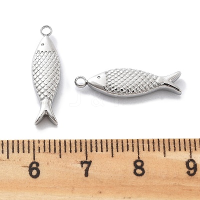 Anti-Tarnish 304 Stainless Steel Pendants STAS-R130-26P-1