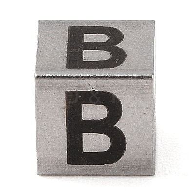 Tarnish Resistant 201 Stainless Steel European Beads STAS-M058-01B-P-1