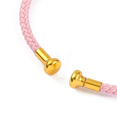 Braided Carbon Steel Wire Bracelet Making MAK-A017-B44-1
