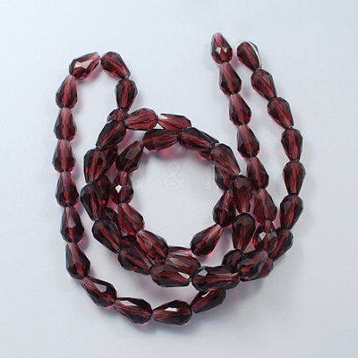 Glass Beads Strands X-GLAA-R024-15x10mm-1-1
