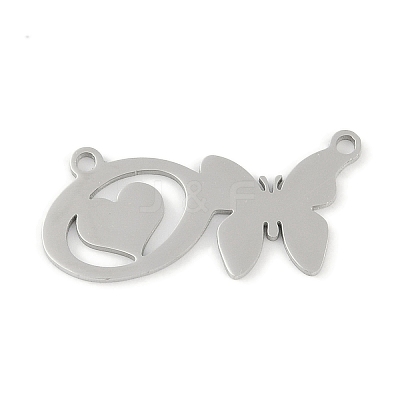 Non-Tarnish 304 Stainless Steel Pendants STAS-L279-002P-O-1