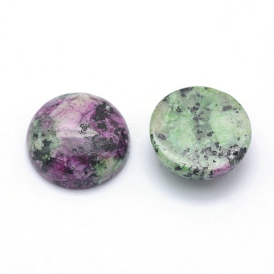 Natural Ruby in Zoisite Cabochons G-P393-R34-4MM-1