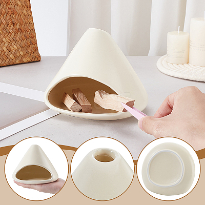 Porcelain Incense Holders DIY-WH0899-629B-1