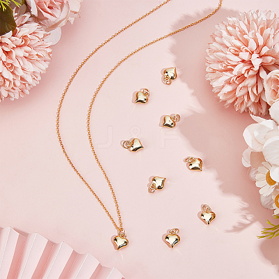 10Pcs Rack Plating Brass Pendants KK-BBC0017-06-1